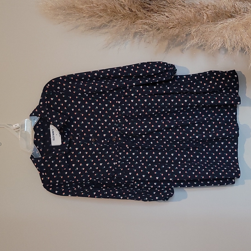 Oldnavy 3t long sleeve floral print dress